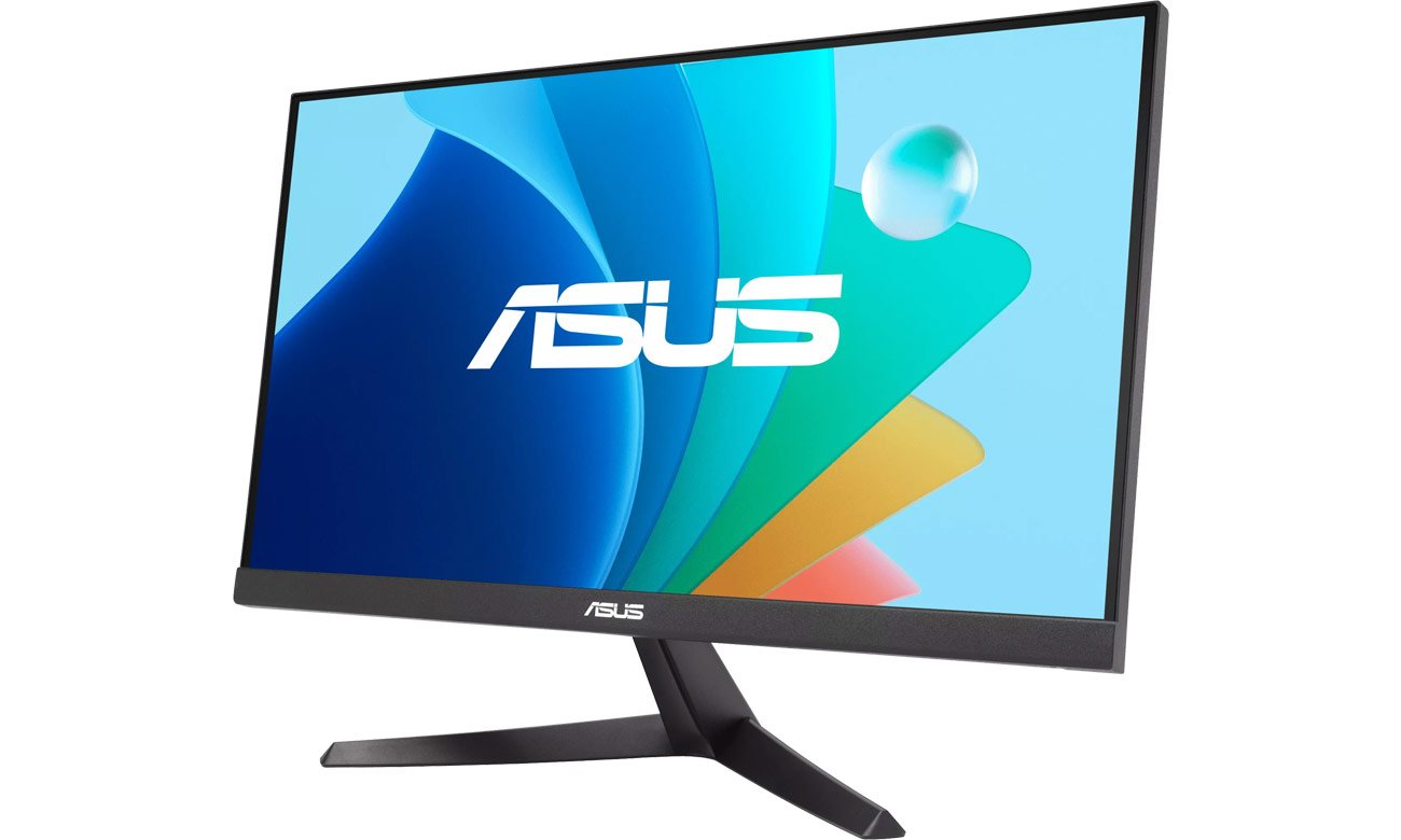 ASUS VY229HF widok z przodu pod katem