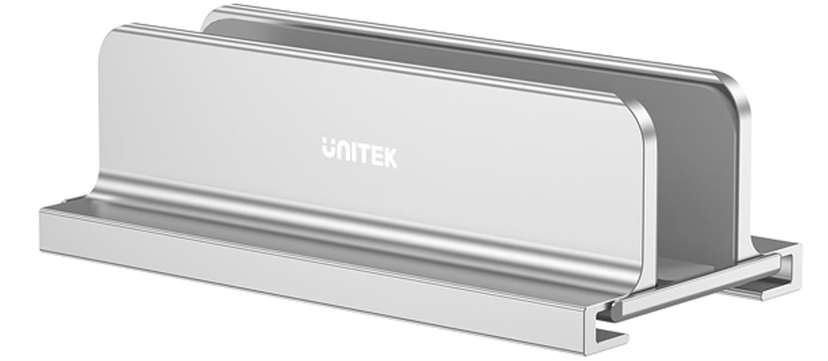 Pionowy stojak na laptopa Unitek (aluminium)