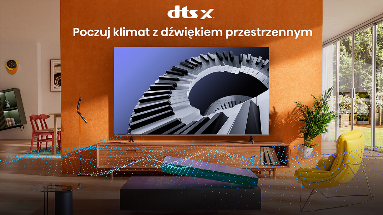 DTS X - Poczuj klimat z dźwiękiem przestrzennym