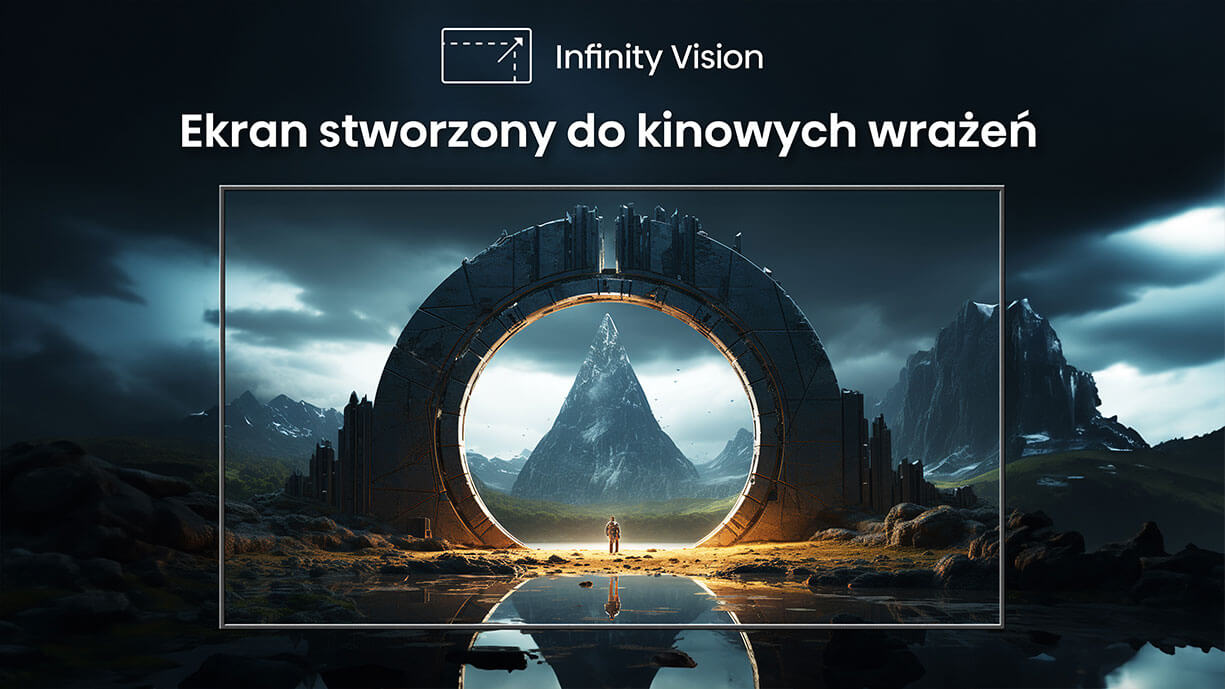 Infinity Vision - Ekran stworzony do kinowych wrażeń