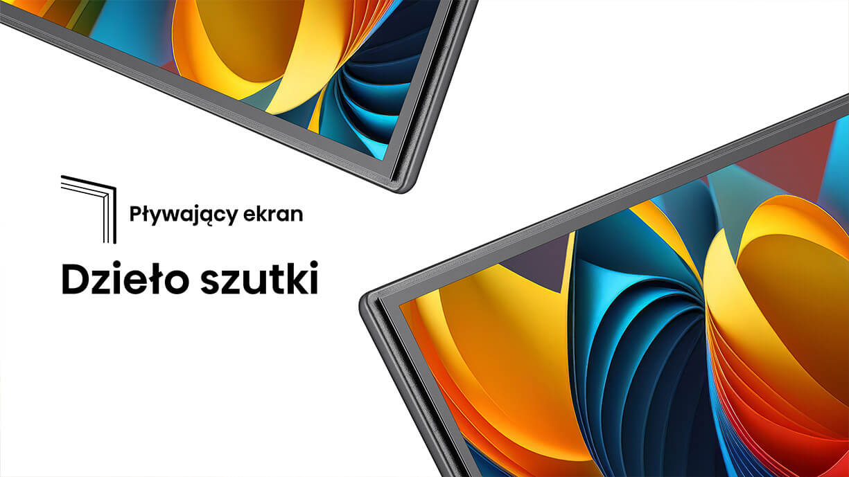 Pływający ekran - Dzieło sztuki