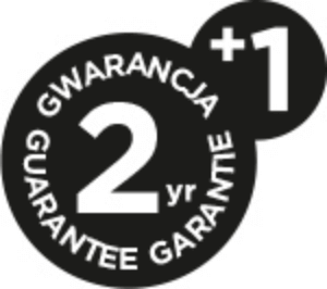 2 lata gwarancji