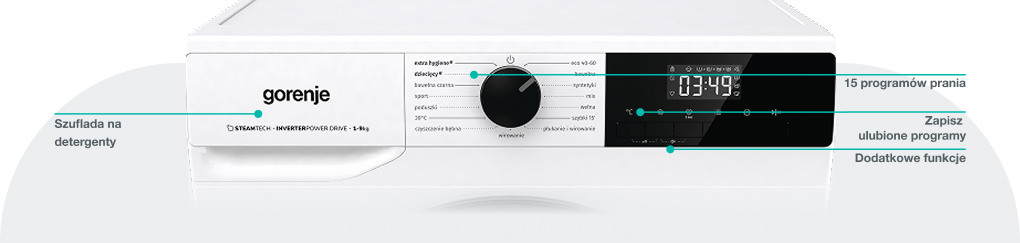 GORENJE LAUNDRY W2NHPI94BS-PL