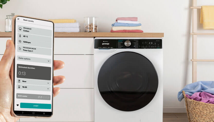 Gorenje washing machine WPNA84A2TSWIFI-PL