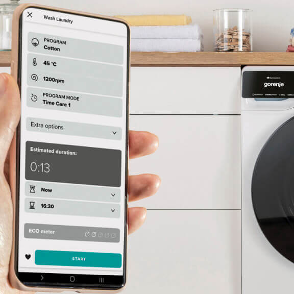 Gorenje washing machine WPNA84A2TSWIFI-PL