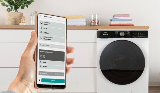 Gorenje washing machine WPNA84A2TSWIFI-PL