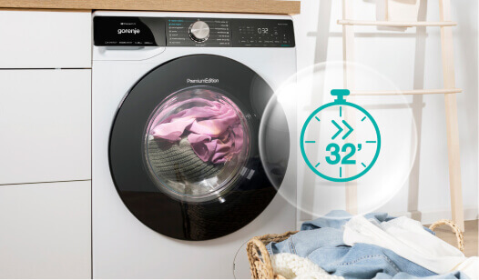 Gorenje washing machine WPNA84A2TSWIFI-PL