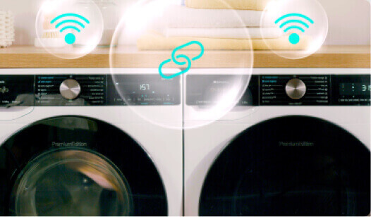 Gorenje washing machine WPNA84A2TSWIFI-PL