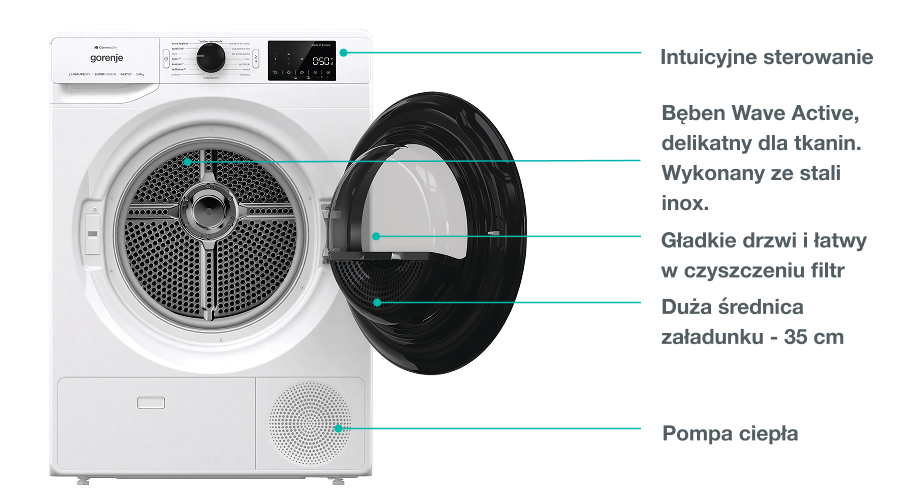 GORENJE LAUNDRY DPNE92GNLWIFI-PL