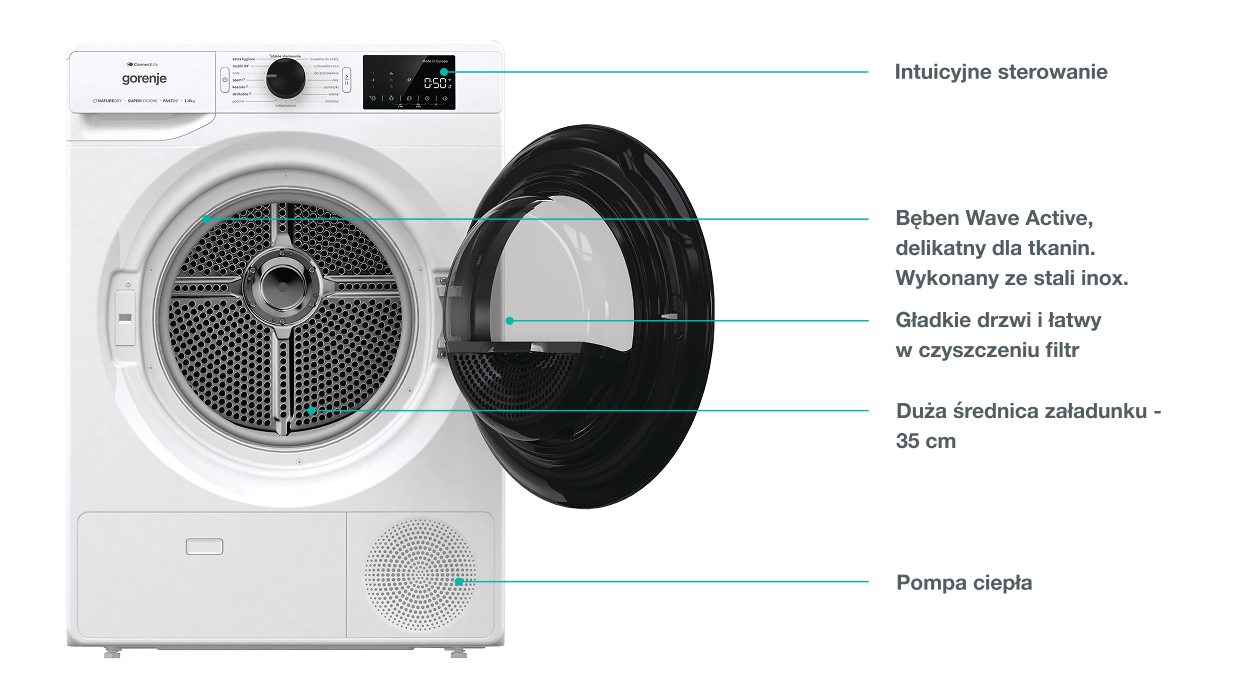 GORENJE LAUNDRY DPNE92GNLWIFI-PL
