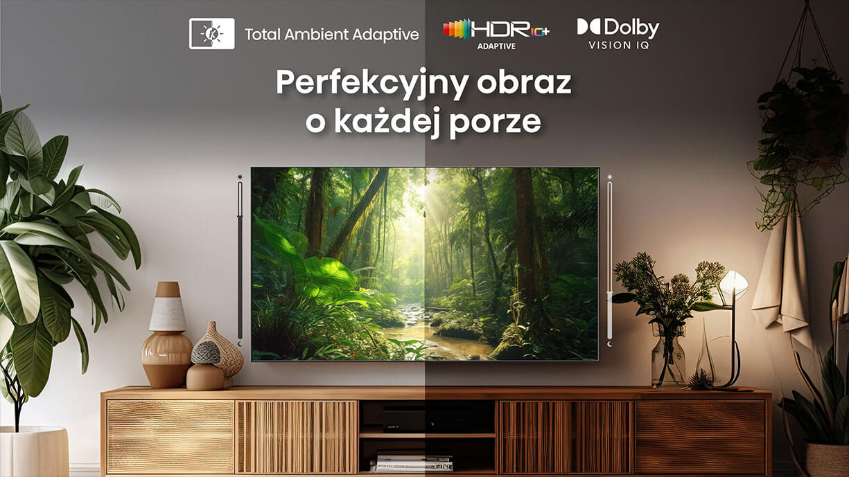 Total Ambient Adaptive - Dolby Vision IQ - Perfekcyjny obraz o każdej porze