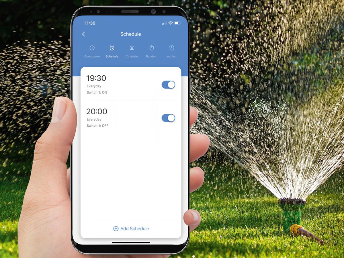 Zewnętrzne inteligentne gniazdko Wi-Fi Hama 176627 - Funkcja programowania gniazdka