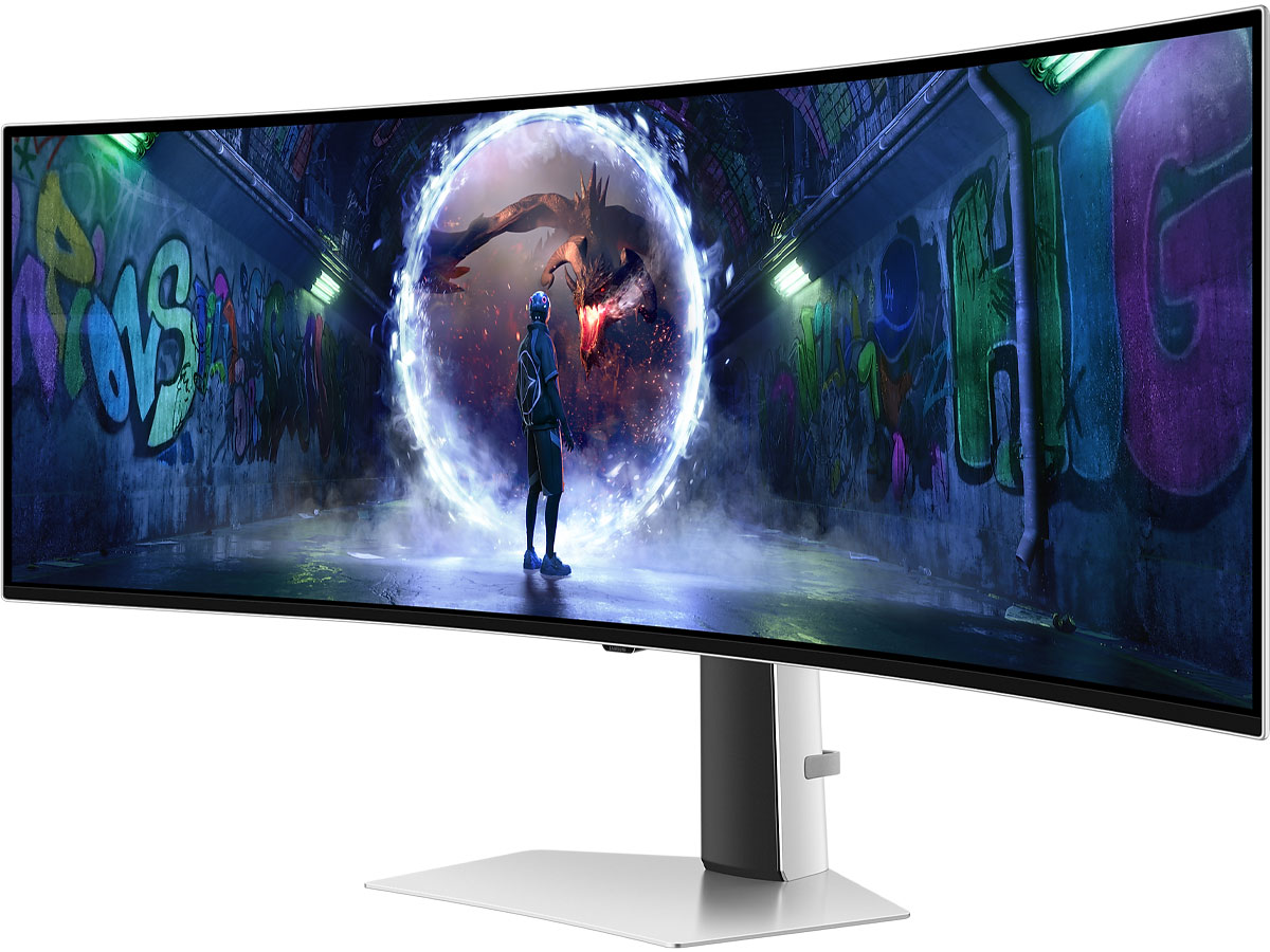 Samsung Odyssey OLED G9 S49DG934SUX G93SD monitor gamingowy zakrzywiony panoramiczny