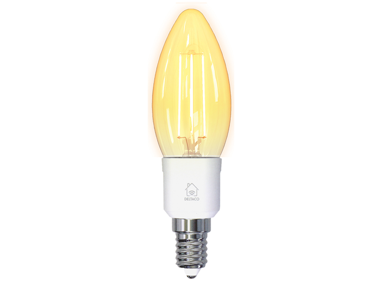 Inteligentna żarówka Deltaco filament E14 SH-LFE14C35