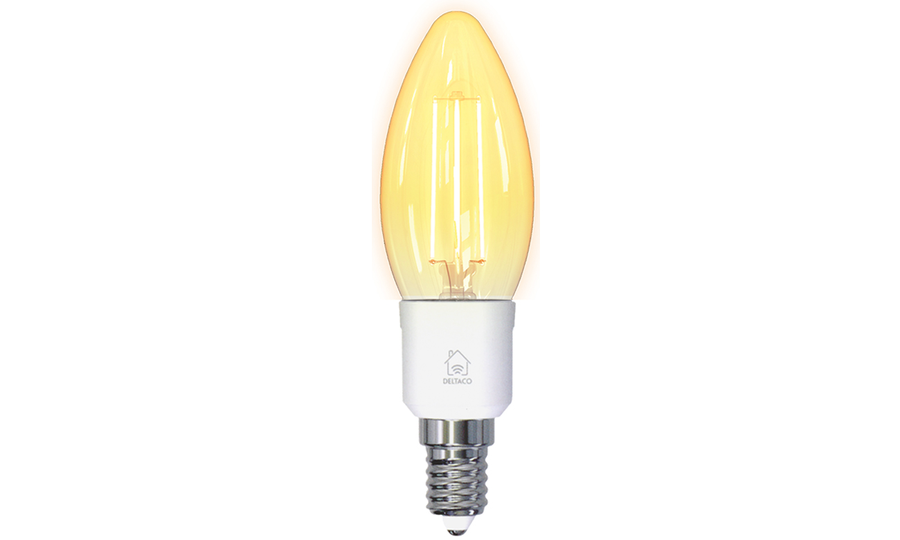 Inteligentna żarówka Deltaco filament E14 SH-LFE14C35