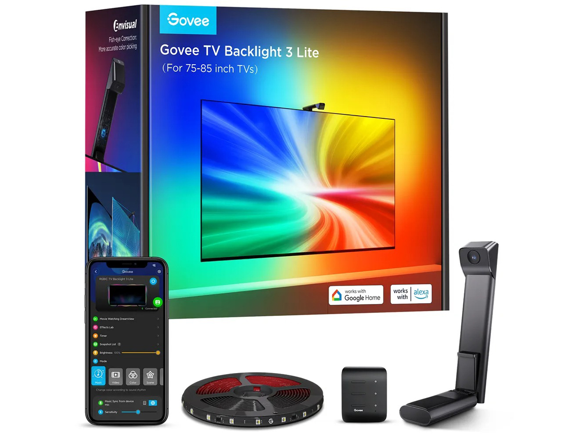 Inteligentne podświetlenie telewizora Govee TV Backlight 3 Lite H6099 - Grafika