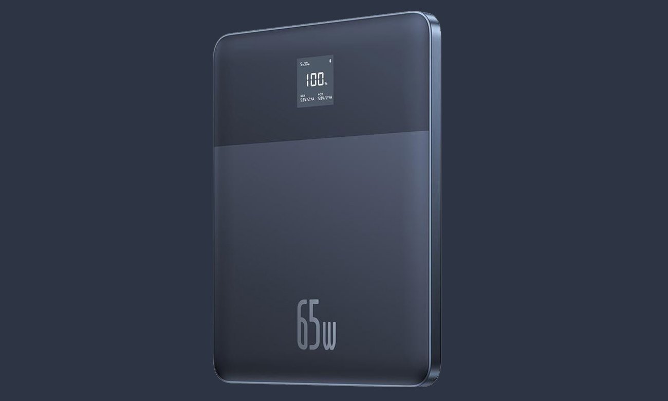 Powerbank Baseus Blade2 12000mAh 65W Niebieski - Grafika z tłem
