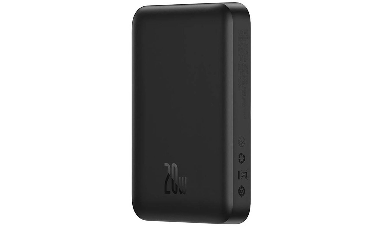 Bseus Magnetic Mini 10000mAh USB-C 20W MagSafe (czarny)