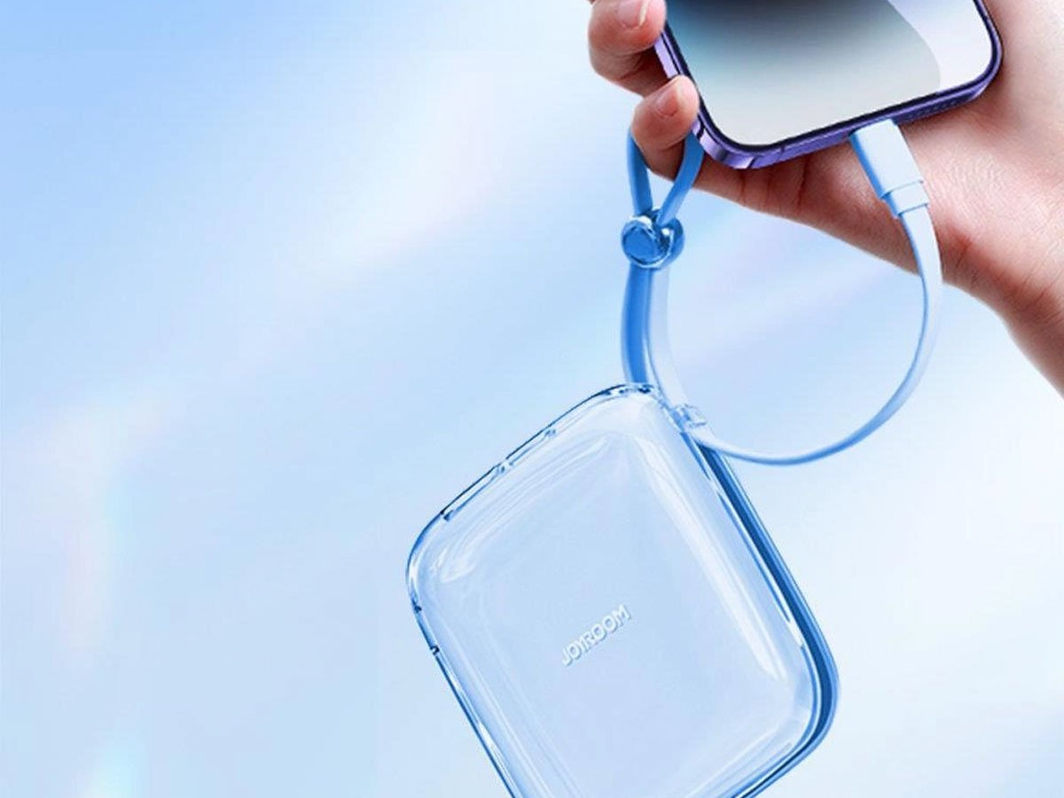 JoyRoom powerbank 10000 mAh Cutie Series 22.5W niebieski JR-L003