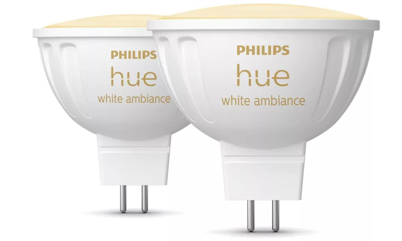 Philips Hue White ambiance Żarówka MR16 GU5.3 400 lm 2 szt.