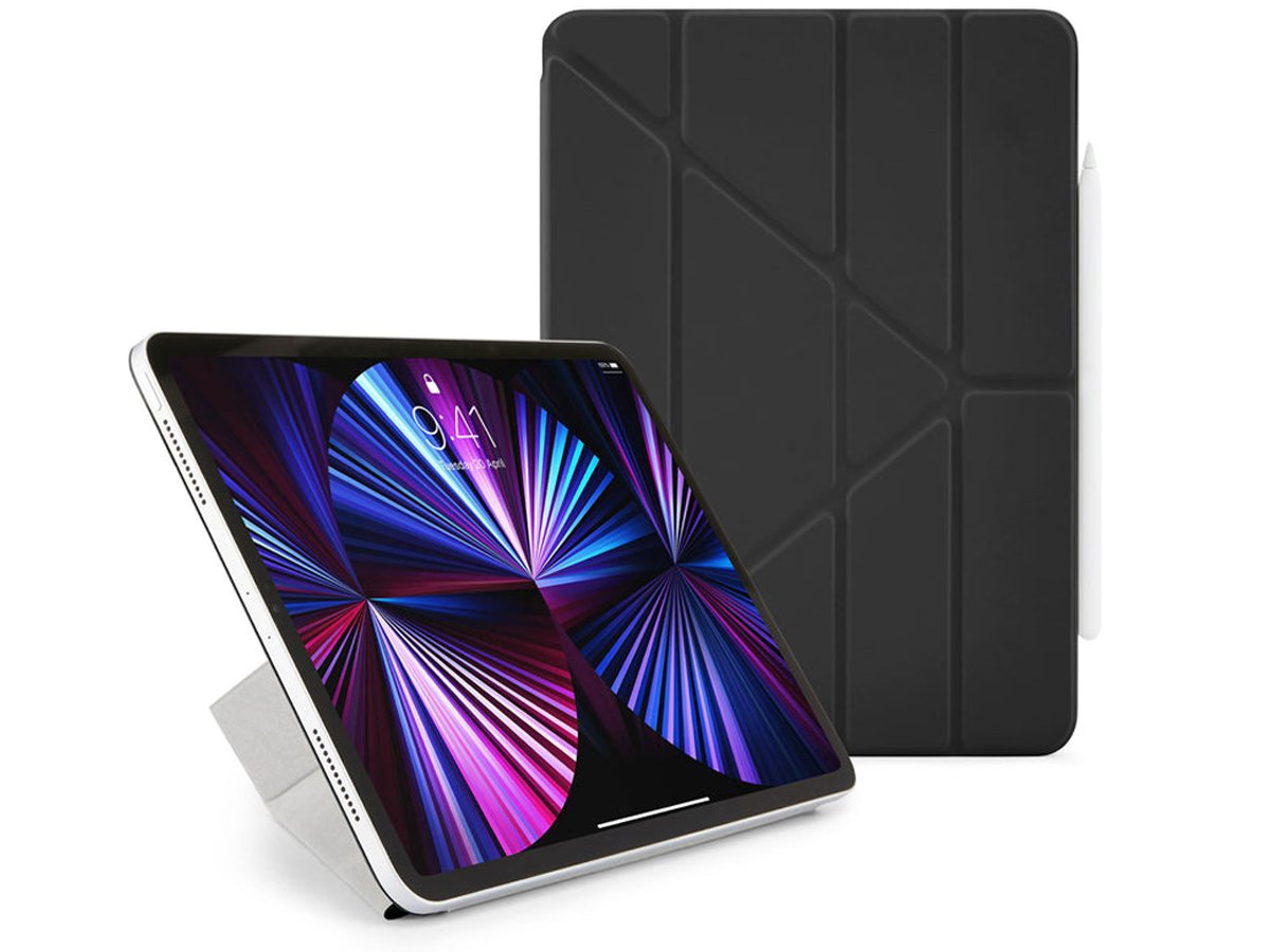 Etui Pipetto Origami No4 Slim Folio Case do iPad Pro 11 (2024) czarny