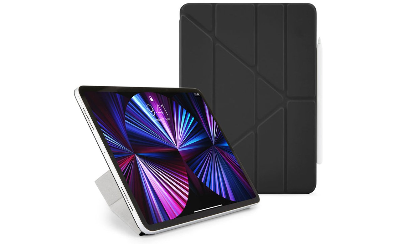 Etui Pipetto Origami No4 Slim Folio Case do iPad Pro 11 (2024) czarny