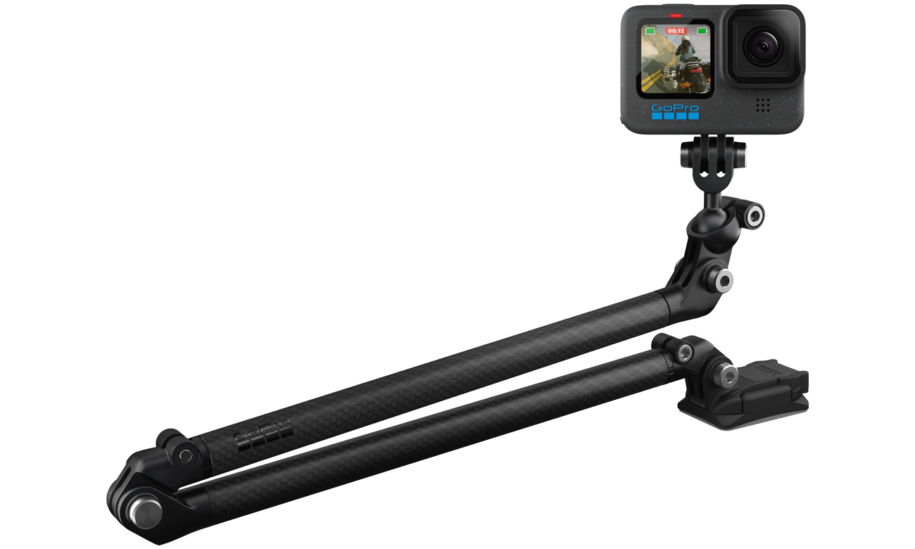 GoPro Boom + mocowanie samoprzylepne