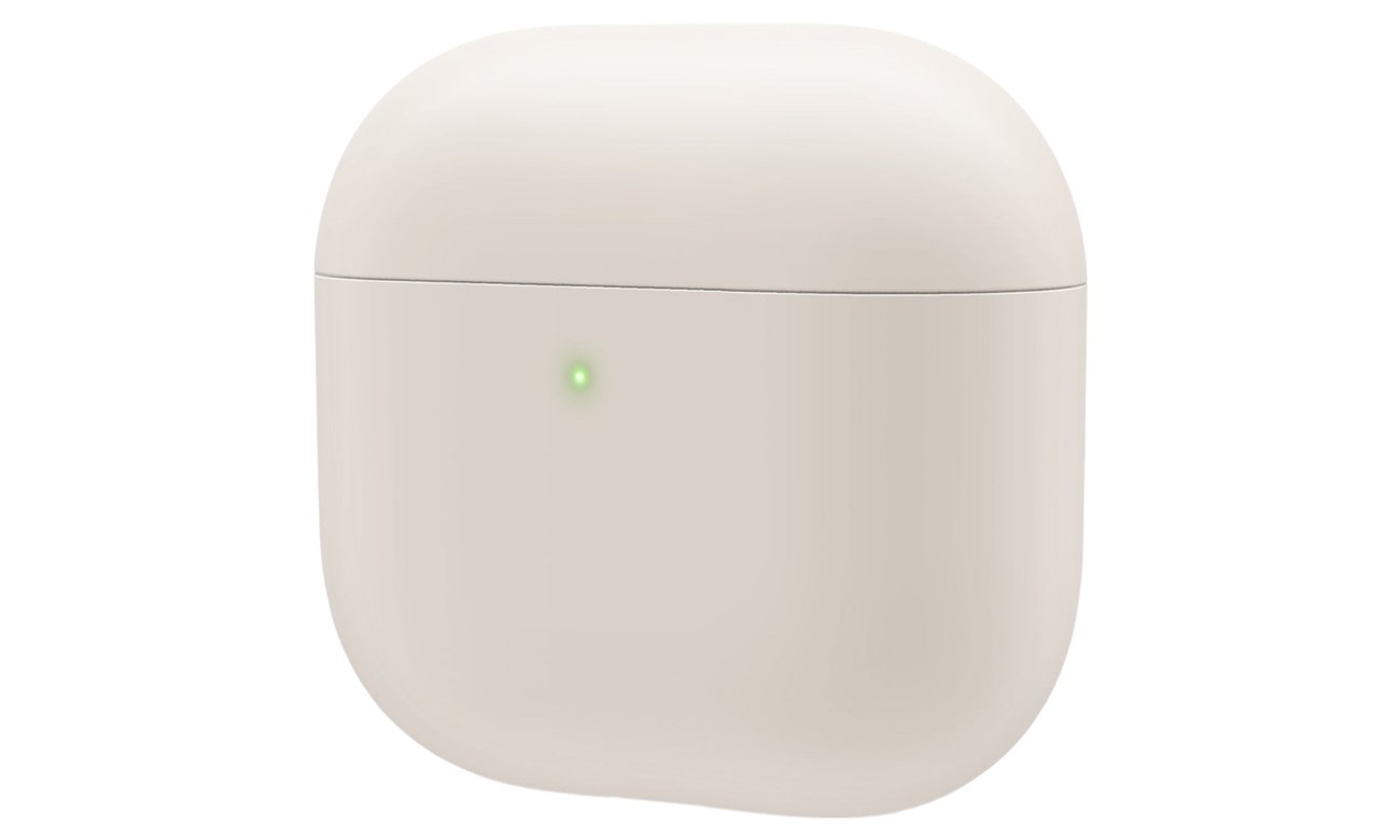 Etui Elago Liquid Hybrid Case do Apple AirPods 4. generacji Stone - Widok od przodu pod kątem