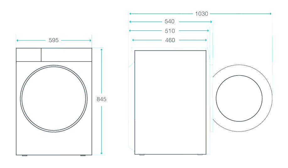 GORENJE LAUNDRY W1NHPI84AS-PL