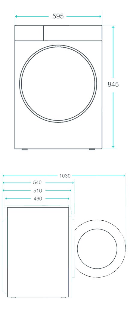 GORENJE LAUNDRY W1NHPI84AS-PL