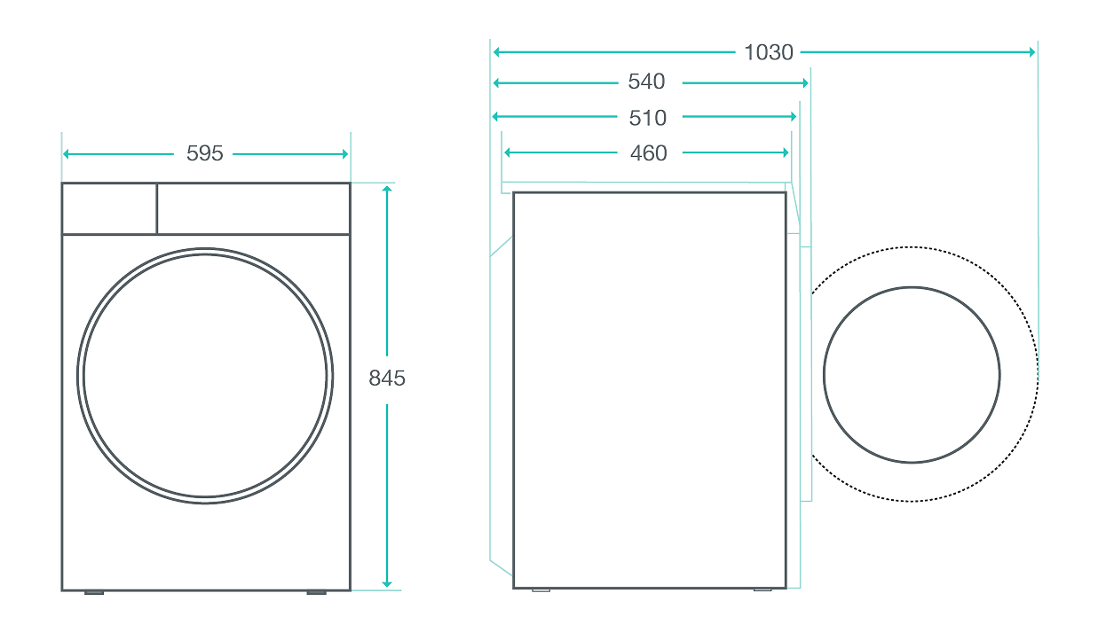 GORENJE LAUNDRY W1NHPI84AS-PL