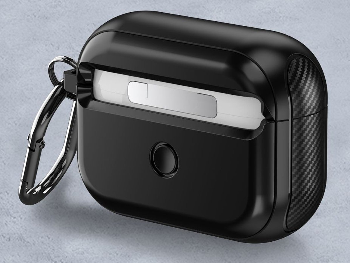 Etui Tech-Protect Defender Hook do Apple AirPods Pro (1.|2. gen.) Black - Grafika lifestyle