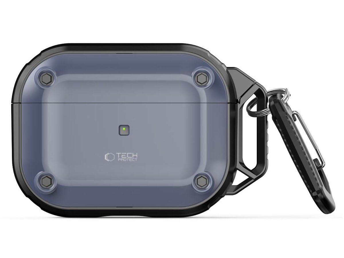 Etui Tech-Protect Rough Hook do Apple AirPods Pro (1.|2. gen.) Steel Blue - Widok ogólny