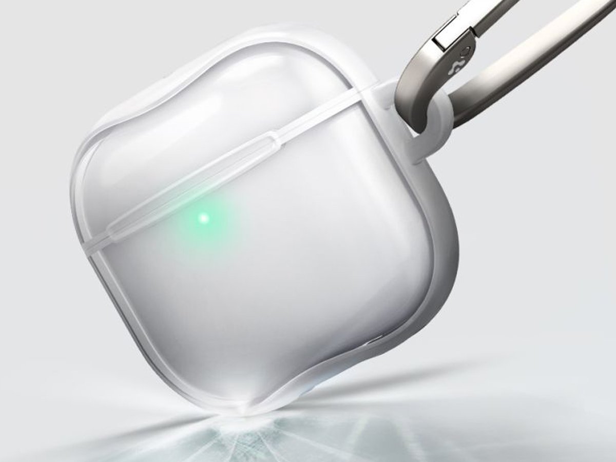 Etui Spigen Ultra Hybrid do Apple AirPods 4. generacji Jet White - Wygoda i mobilność
