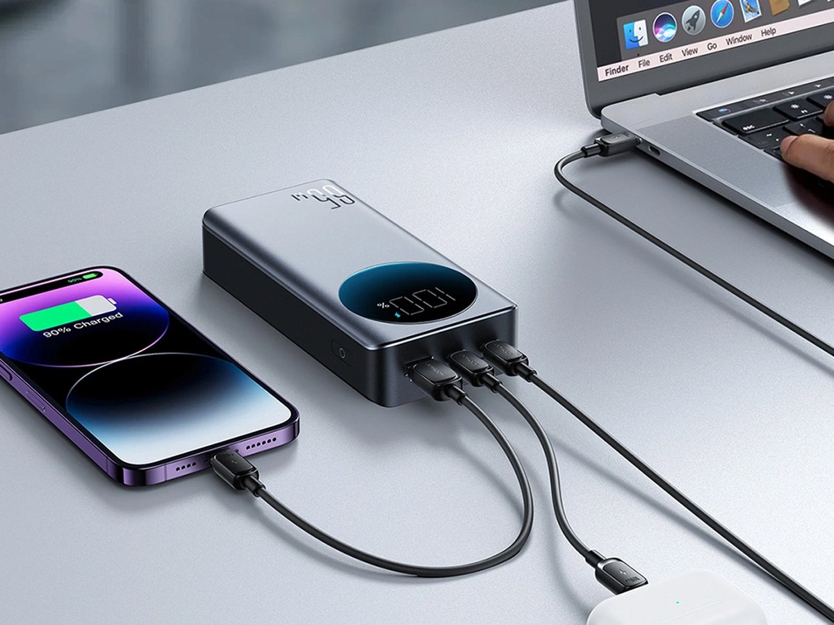 Powerbank JoyRoom 20000mAH 65W czarny JR-PBF04