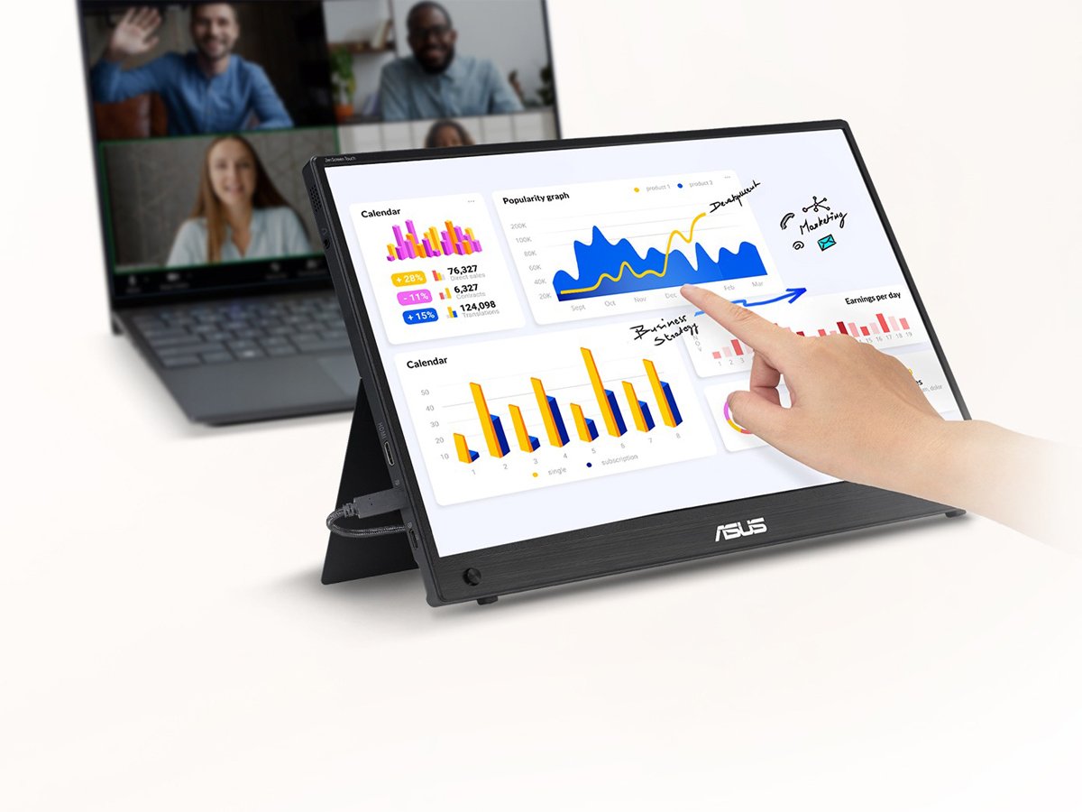 ASUS ZenScreen Touch MB16AMTR