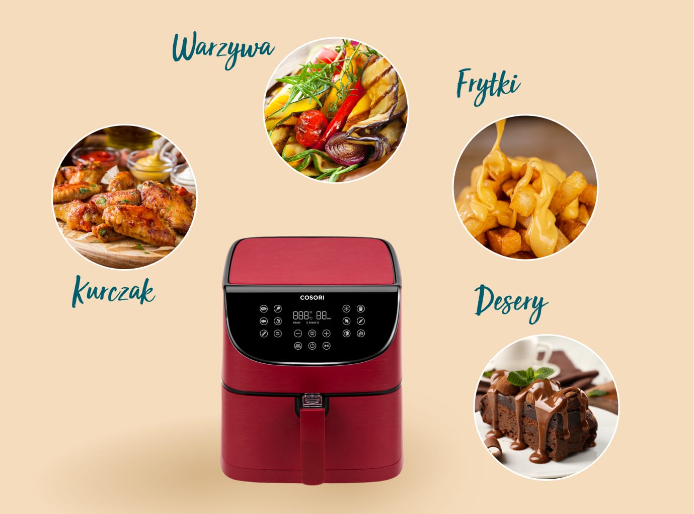 Cosori Premium Red