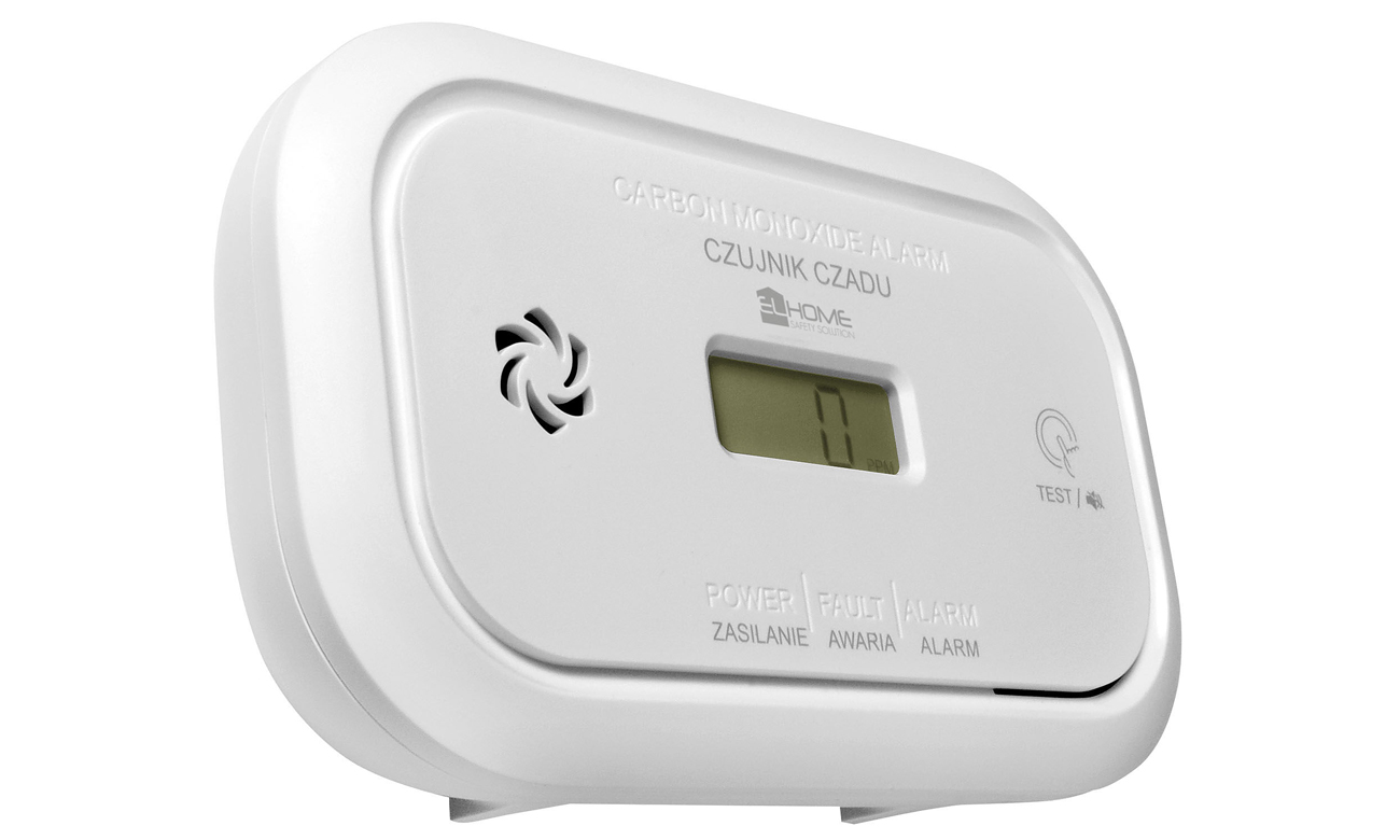 Czujnik czadu EL HOME CD-17A2v2300/B - Widok ogólny