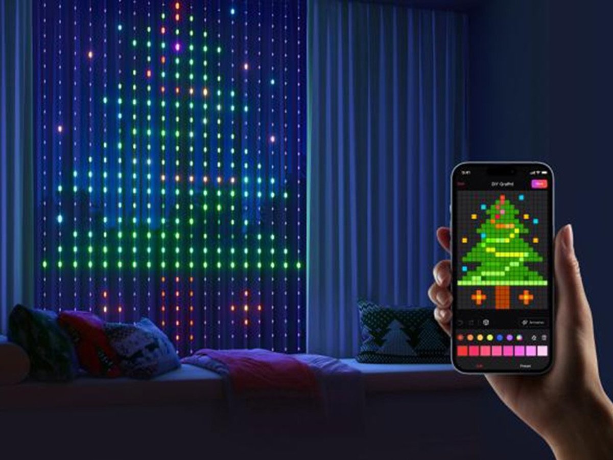 Kurtyna świetlna Yeelight Curtain Light - Grafika lifestyle