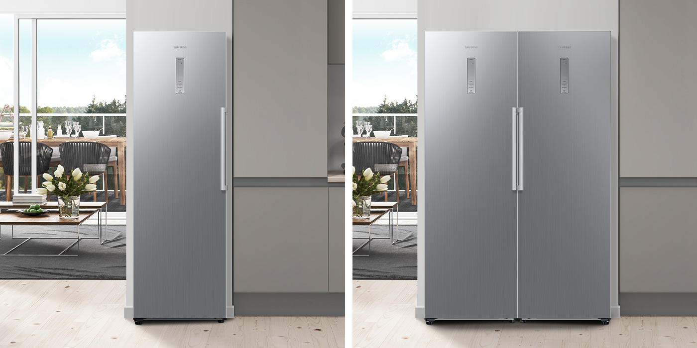 Zamrażarka Samsung Twin RZ32C7BEES9 zestaw chlodziarka i zamrazarka neonet