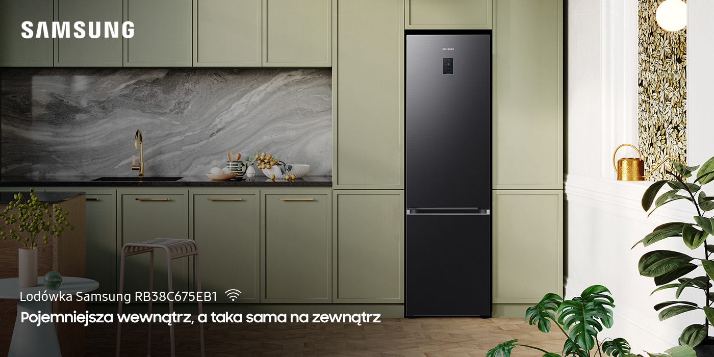 Lodówka Samsung Grand+ RB38C675EB1 neonet