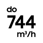 Okap kominowy NK24C5703TS - wysoka wydajność