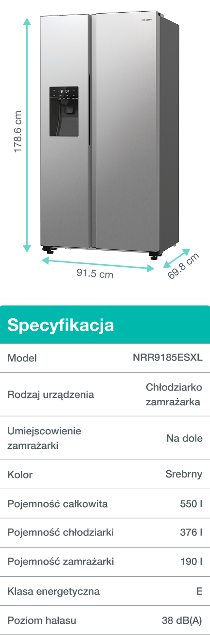 Gorenje fridge NRR9185ESXL