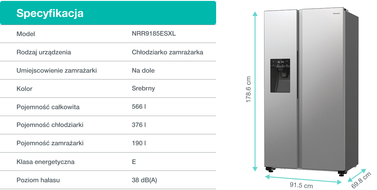 Gorenje fridge NRR9185ESXL