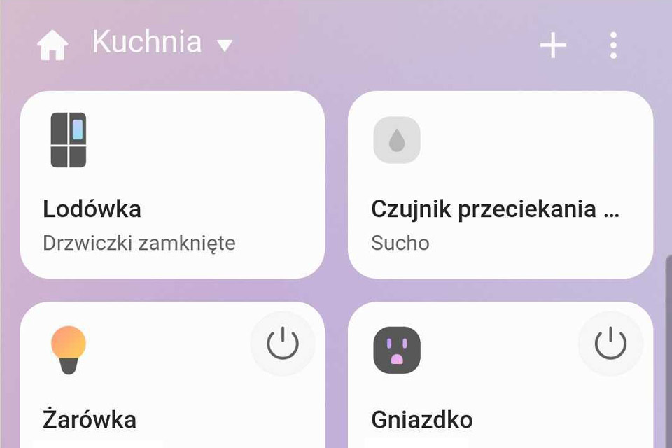 Przypomnienia SmartThings