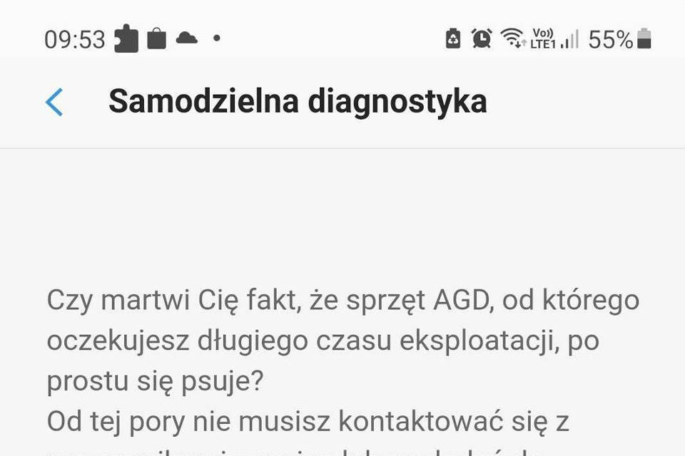 Kody błędów SmartThings