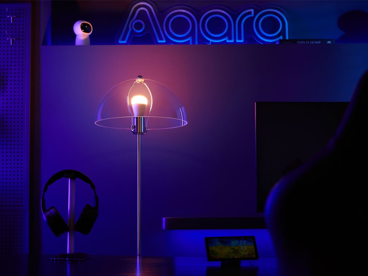 Inteligentna żarówka Aqara LED Bulb T2 (RGB CCT, E27) - Grafika lifestyle