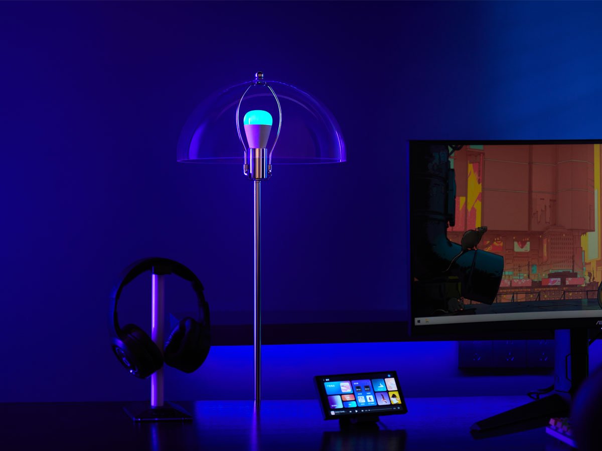 Inteligentna żarówka Aqara LED Bulb T2 (RGB CCT, E27) - Grafika lifestyle
