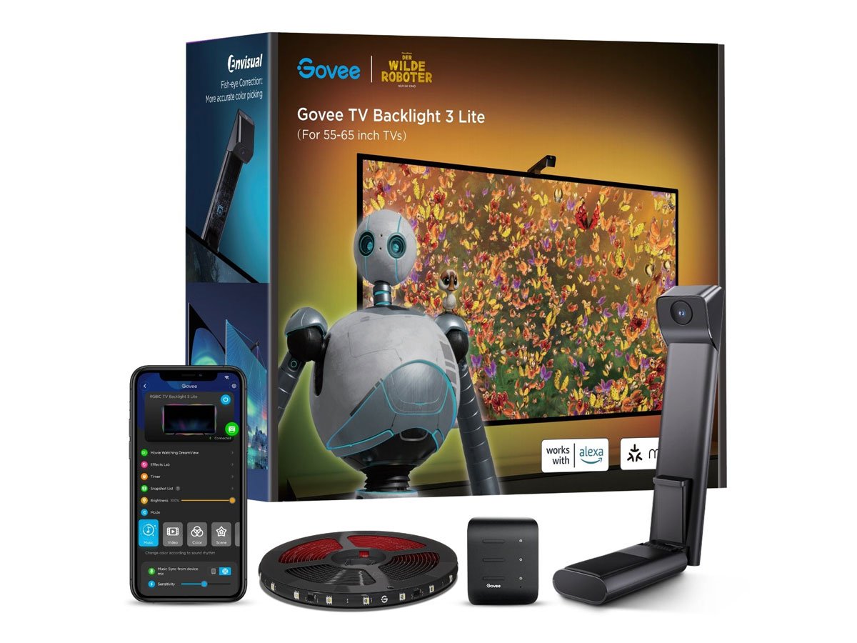 Inteligentne podświetlenie telewizora Govee TV Backlight 3 Lite H6099 - Grafika