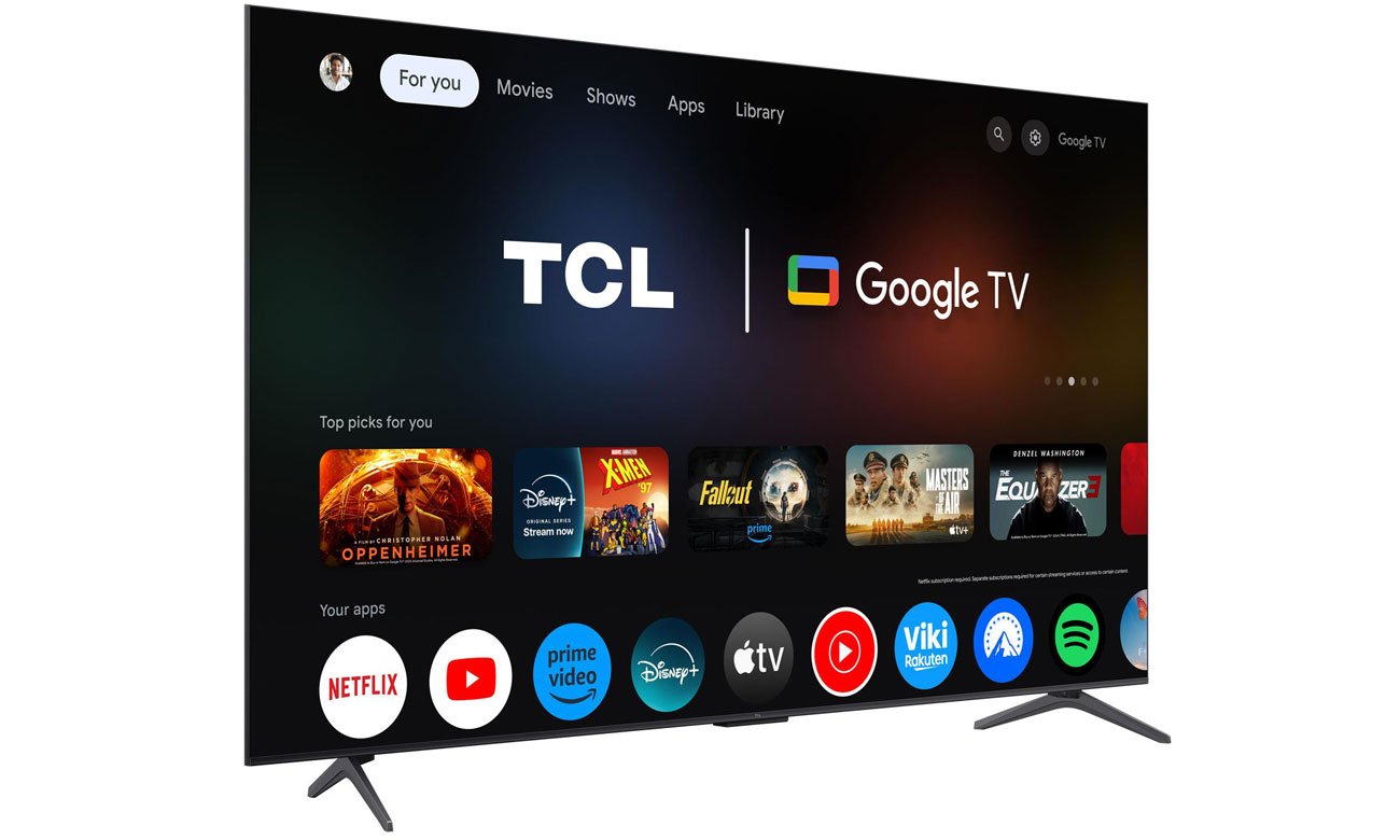 Telewizor TCL 55Q6C MiniLED 144Hz QLED Google TV